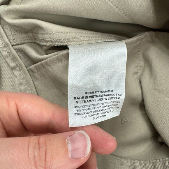 Nike Golf Pants Mens 34x31 Khaki Dri-FIT Training Stretch Wide Leg Lightweight - Picture 13 of 15